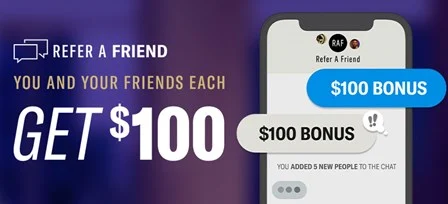 photo of refer a friend promotion in BetMGM